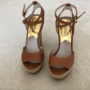 Michael Kors Cork Wedges